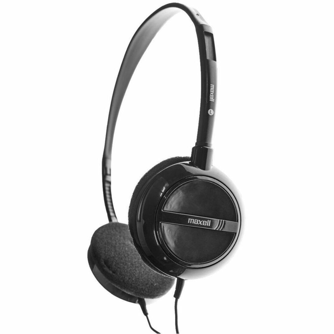 HP200 Headphone with Microphone, 6 ft Cord, Black