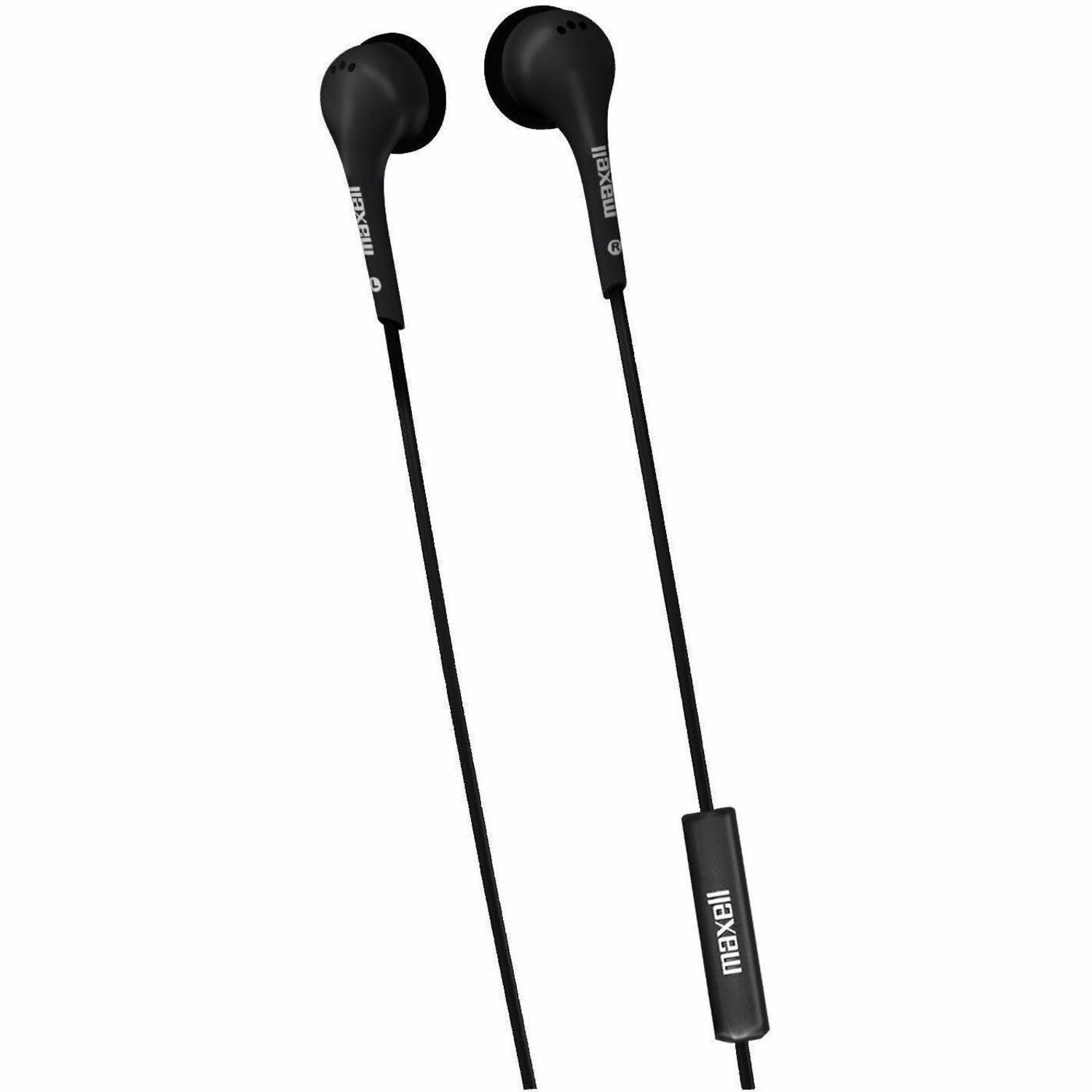 EB125 Earbud with MIC, 6 ft Cord, Black