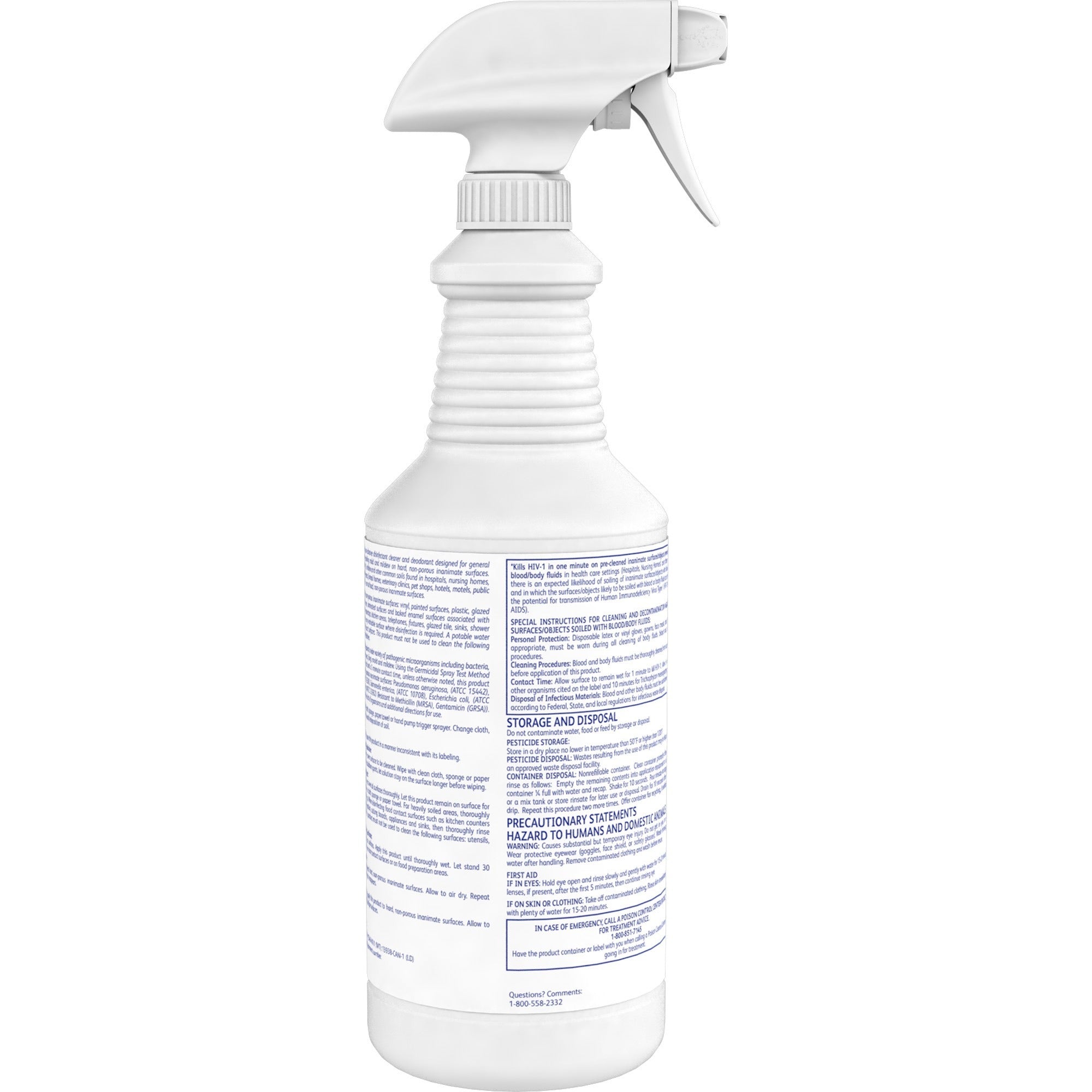 diversey-envy-liquid-disinfectant-cleaner-ready-to-use-32-fl-oz-1-quart-lavender-ammonia-scent-1-each-color-free-disinfectant-virucidal-bactericide-fungicide-mildewstatic-rinse-free-non-abrasive-deodorize-clear_dvo04528 - 4