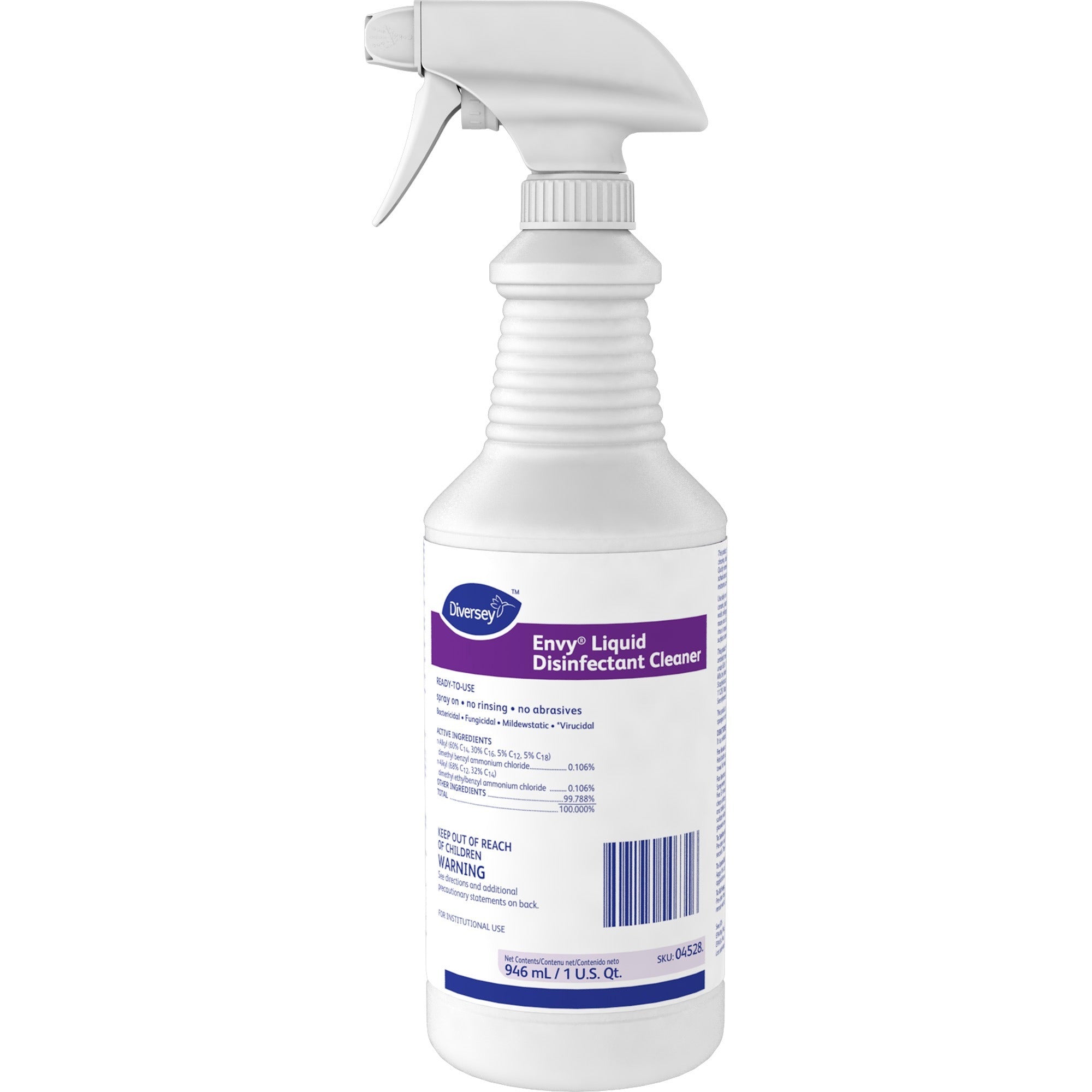 diversey-envy-liquid-disinfectant-cleaner-ready-to-use-32-fl-oz-1-quart-lavender-ammonia-scent-1-each-color-free-disinfectant-virucidal-bactericide-fungicide-mildewstatic-rinse-free-non-abrasive-deodorize-clear_dvo04528 - 2