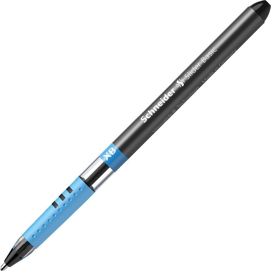 Slider Basic Ballpoint Pen, Stick, Extra-Bold 1.4 mm, Assorted Ink and Barrel Colors, 8/Pack