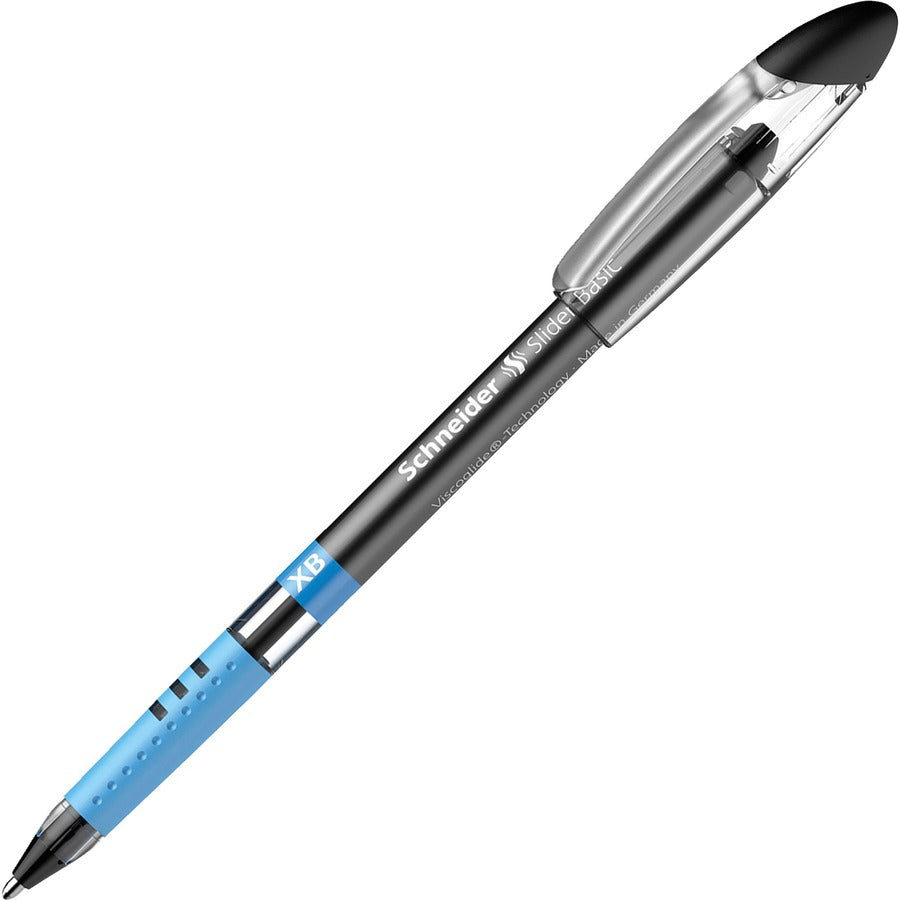 Slider Basic Ballpoint Pen, Stick, Extra-Bold 1.4 mm, Assorted Ink and Barrel Colors, 8/Pack