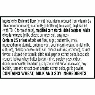 Cheez-it Snap'd Crackers, Cheddar Sour Cream and Onion, 2.2 oz Pouch, 6/Pack