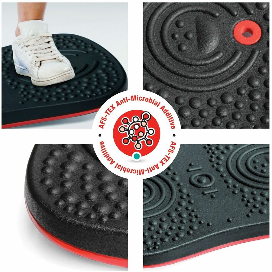 AFS-TEX Active Balance Board, 14w x 20d x 2.5h, Black