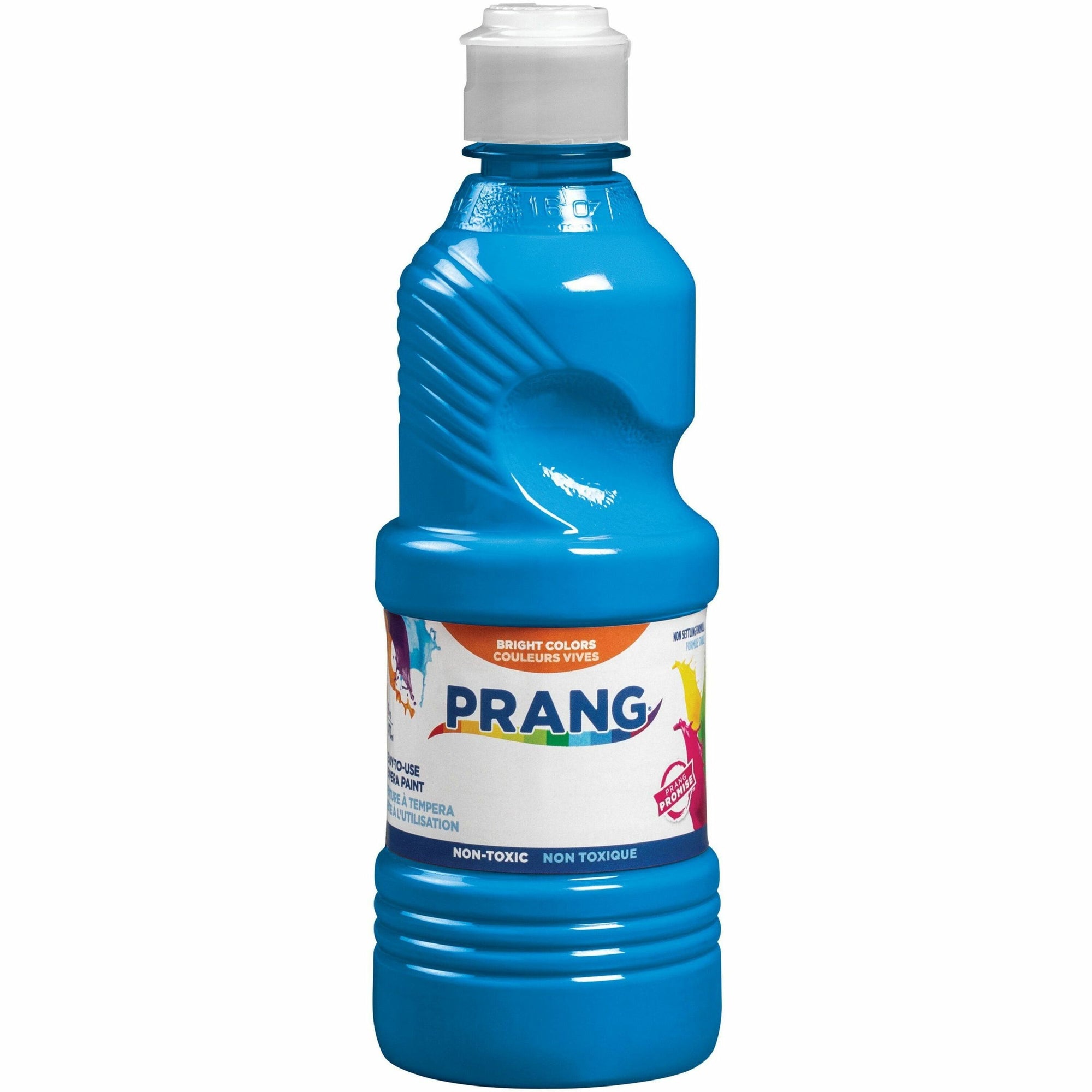 Ready-to-Use Tempera Paint, Turquoise Blue, 16 oz Dispenser-Cap Bottle
