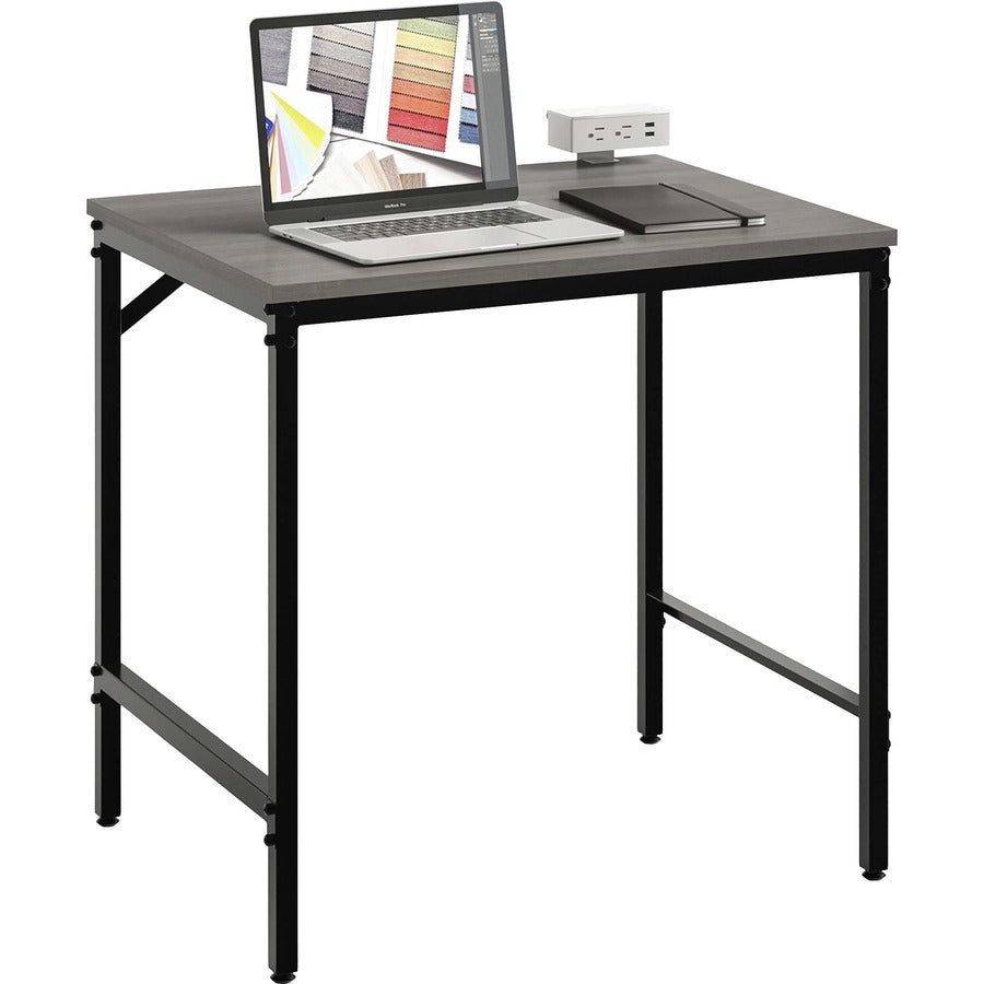 Simple Study Desk, 30.5" x 23.2" x 29.5", Gray