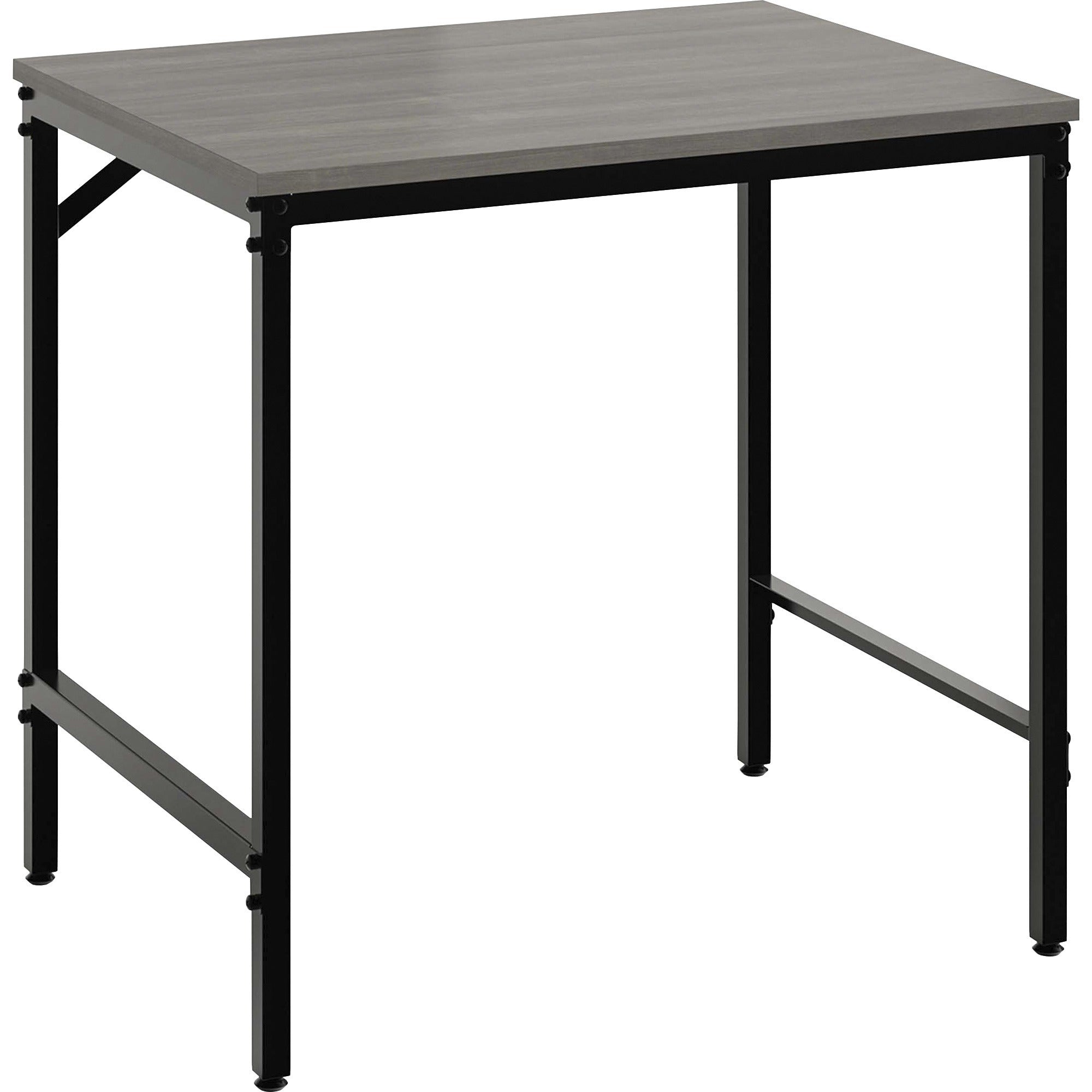Simple Study Desk, 30.5" x 23.2" x 29.5", Gray