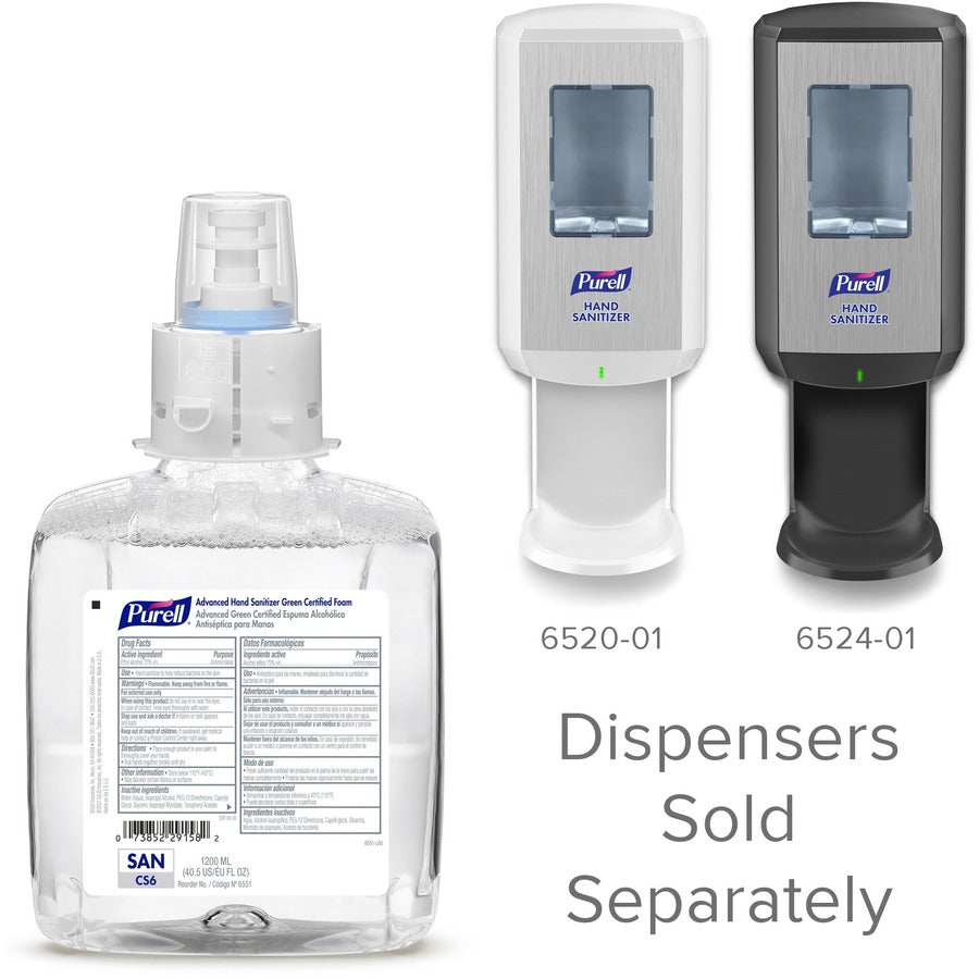 purell-hand-sanitizer-foam-refill-fragrance-free-scent-406-fl-oz-1200-ml-pump-bottle-dispenser-kill-germs-hand-healthcare-moisturizing-hygienic-bio-based-dye-free-2-carton_goj655102 - 3