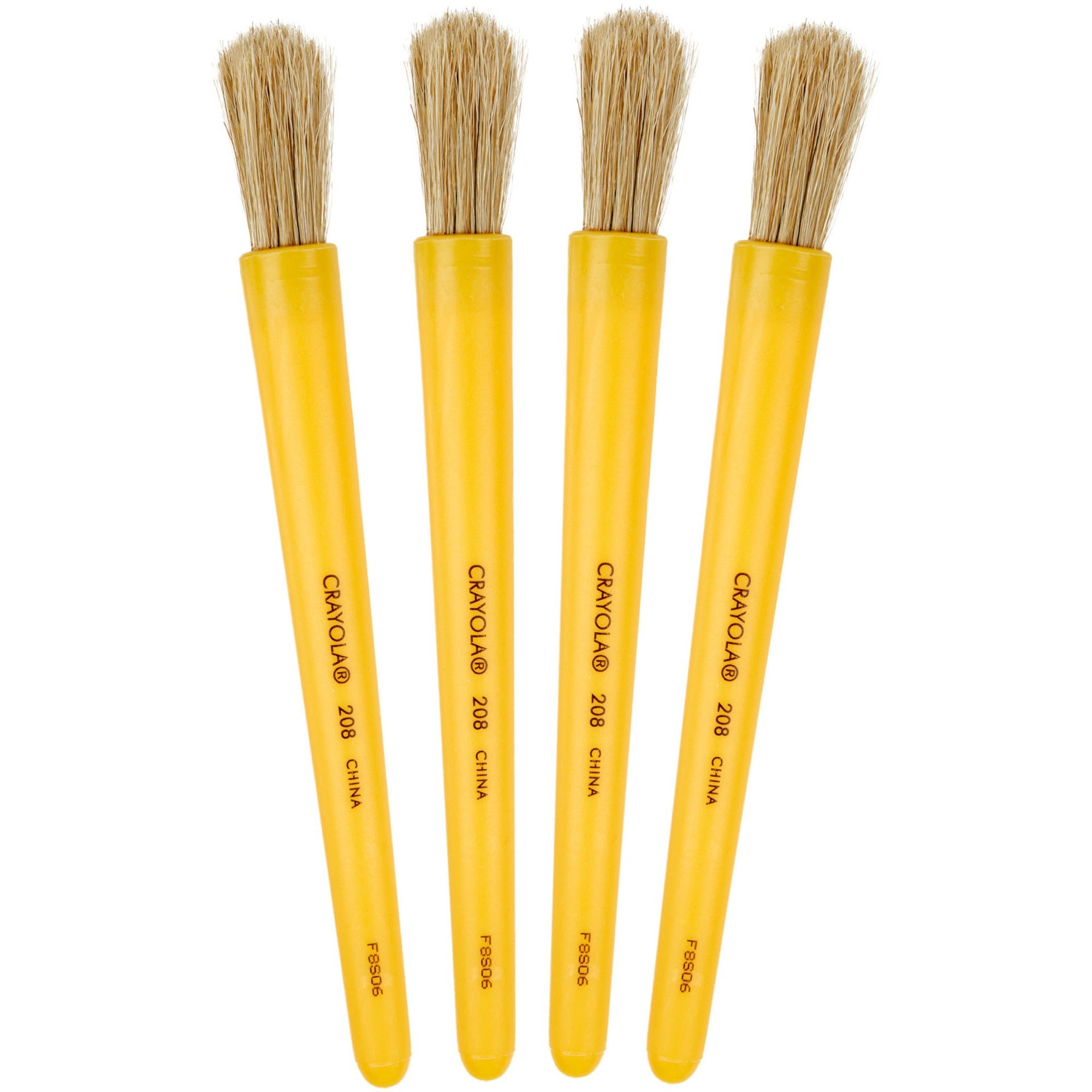 crayola-jumbo-paint-brush-72-brushes-plastic-yellow-handle_cyo502080042 - 1
