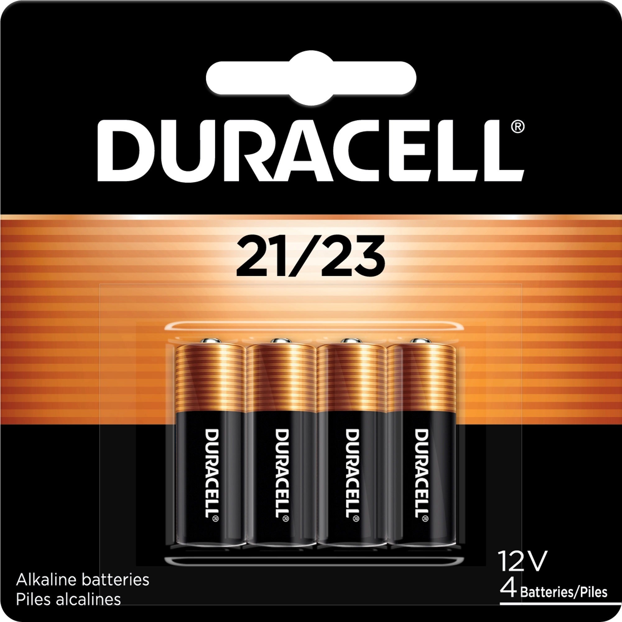 Specialty Alkaline Batteries, 21/23, 12 V, 4/Pack