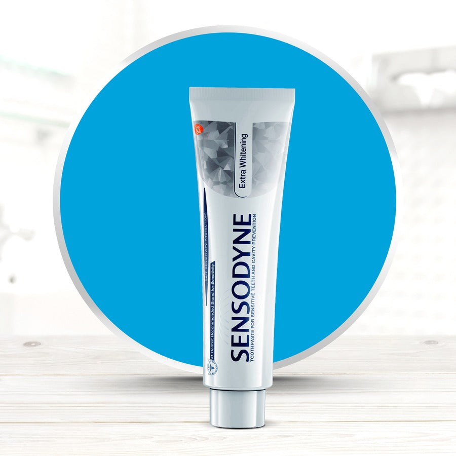 Sensodyne Extra Whitening Toothpaste - 36 / Carton - White - 4
