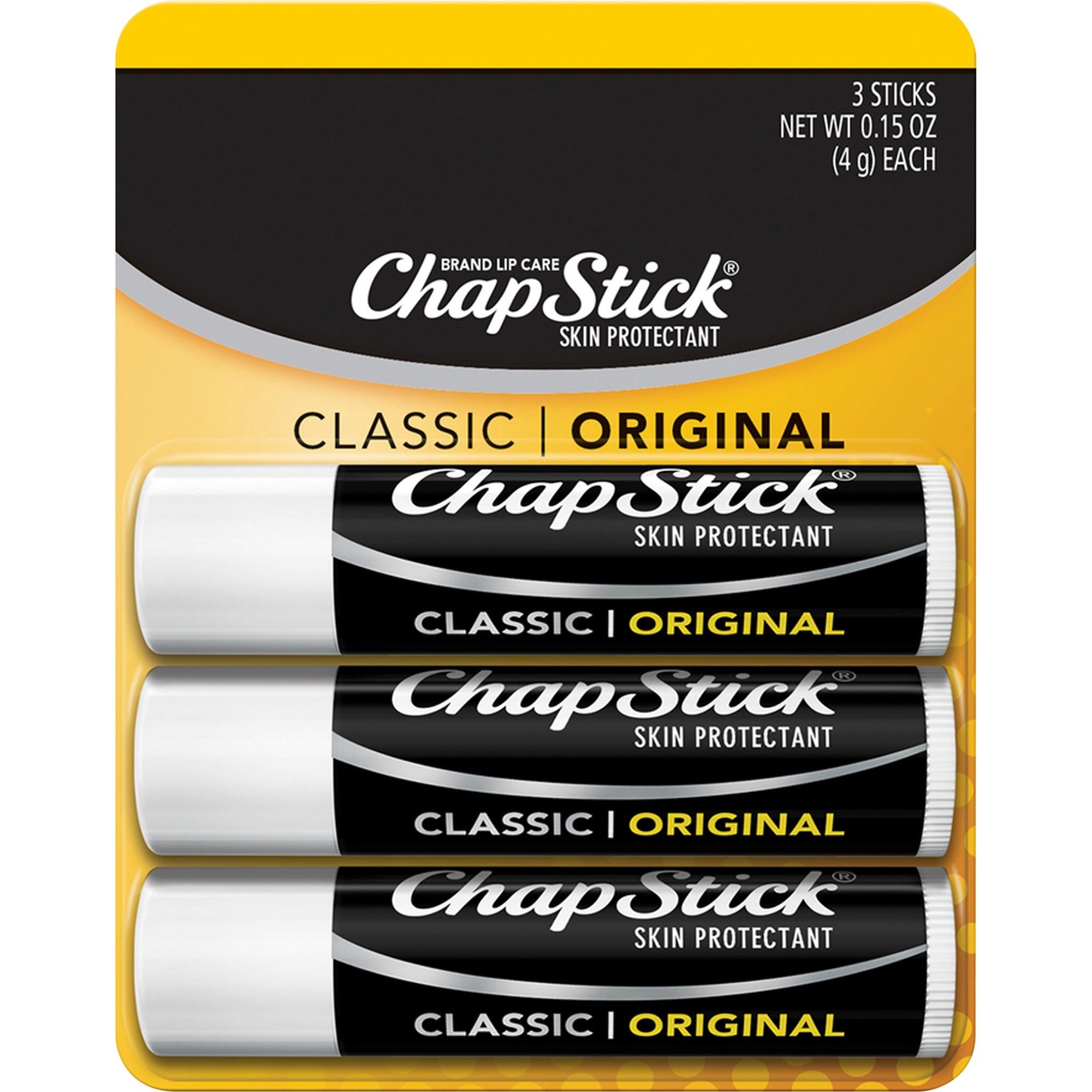 ChapStick Classic Original Lip Balm - Regular - Applicable on Lip - Skin - 1 Each - 1