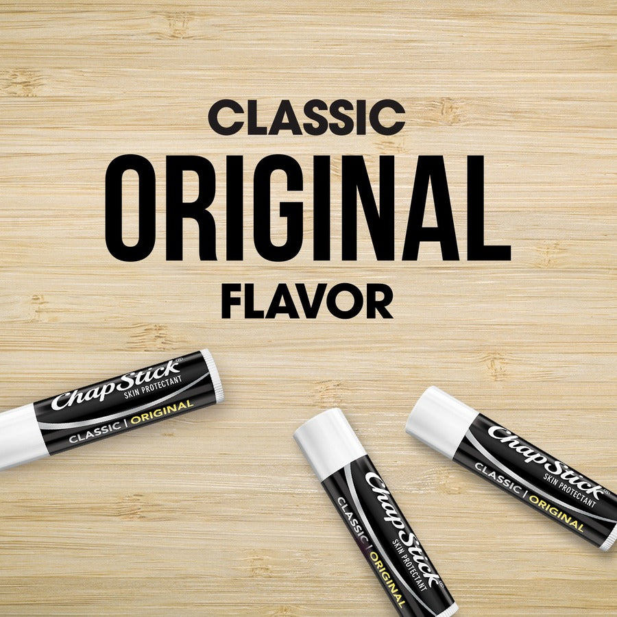 ChapStick Classic Original Lip Balm - Regular - Applicable on Lip - Skin - 1 Each - 6
