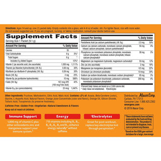 Emergen-C Super Orange Vitamin C Drink Mix - For Immune Support - Super Orange - 1 Each - 30 Per Box