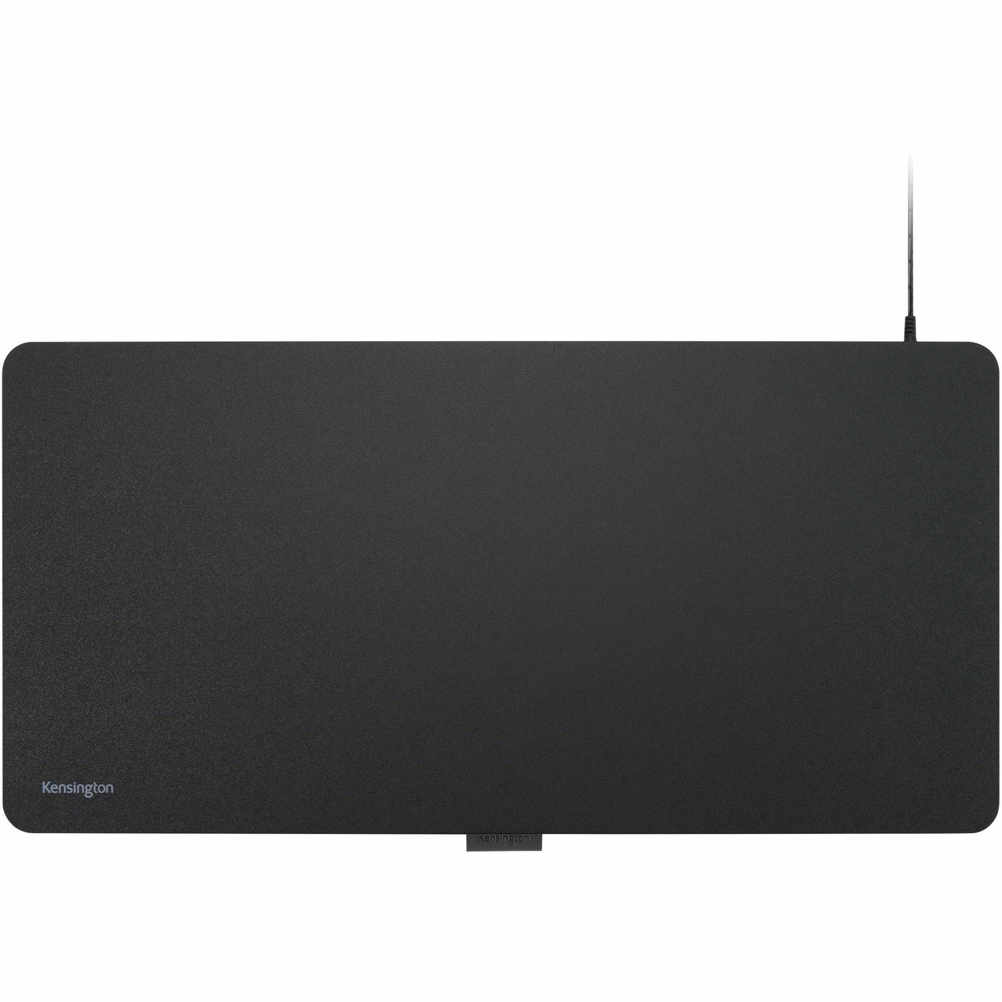 Kensington UVStand Monitor Stand with UVC Sanitization Compartment - Black - 6