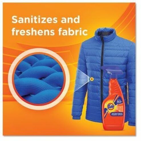 Antibacterial Fabric Spray, Light Scent, 22 oz Spray Bottle, 6/Carton