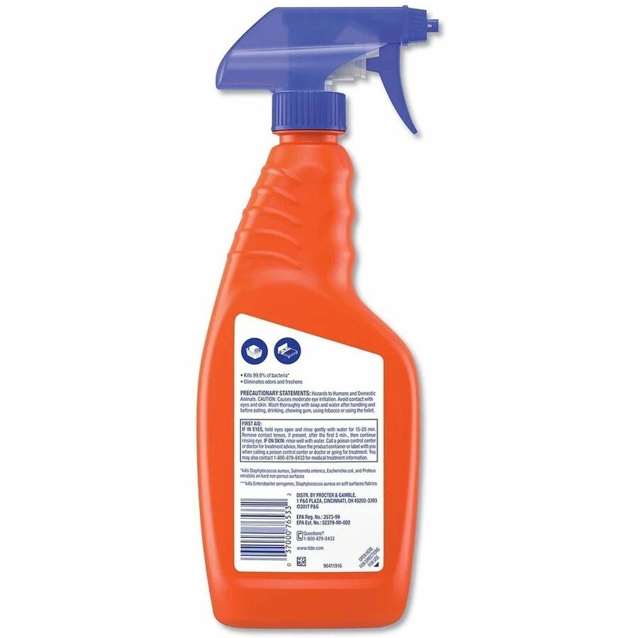 Antibacterial Fabric Spray, Light Scent, 22 oz Spray Bottle, 6/Carton
