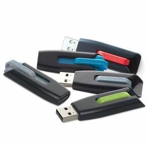 32GB Store 'n' Go V3 USB 3.2 Gen 1 Flash Drive - 5pk - Assorted - 32GB - 5pk - Assorted