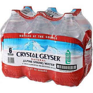 Alpine Spring Water, 1 Gal Bottle, 6/Carton