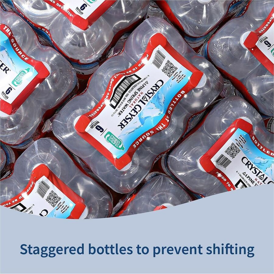 Alpine Spring Water, 1 Gal Bottle, 6/Carton