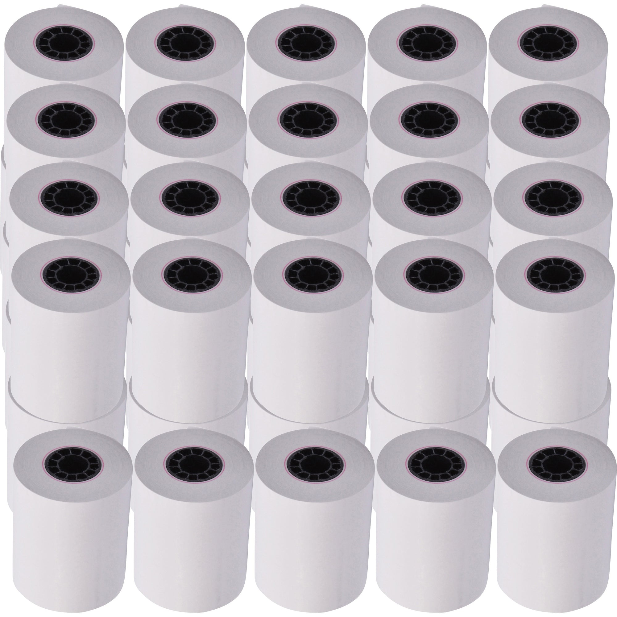 Direct Thermal Printing Thermal Paper Rolls, 2.25" x 55 ft, White, 50/Carton