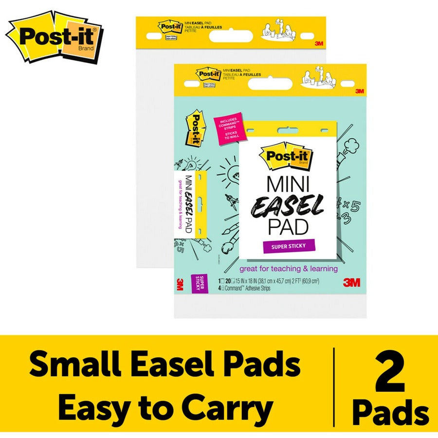 post-it-post-it-super-sticky-mini-easel-pad-1-subjects-20-sheets-stapled-portable-self-stick-bleed-resistant-sturdy-back-built-in-carry-handle-2-pack_mmm577ss2pk - 4