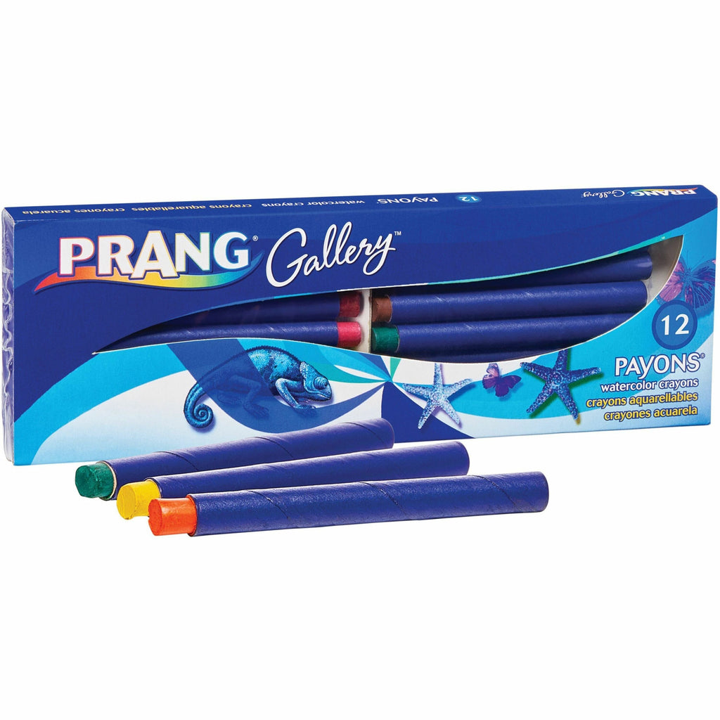 prang-watercolor-crayons-35-length-03-diameter-multi-12-each_dixx34312 - 1