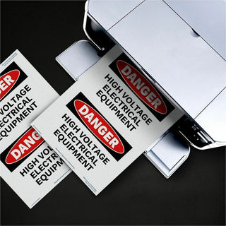 Avery Reflective Sign Labels - 5" Width x 7" Length - Permanent Adhesive - Rectangle - Laser - Silver - Film - 2 / Sheet - 10 Total Sheets - 20 Total Label(s) - 20 Label - Water Resistant