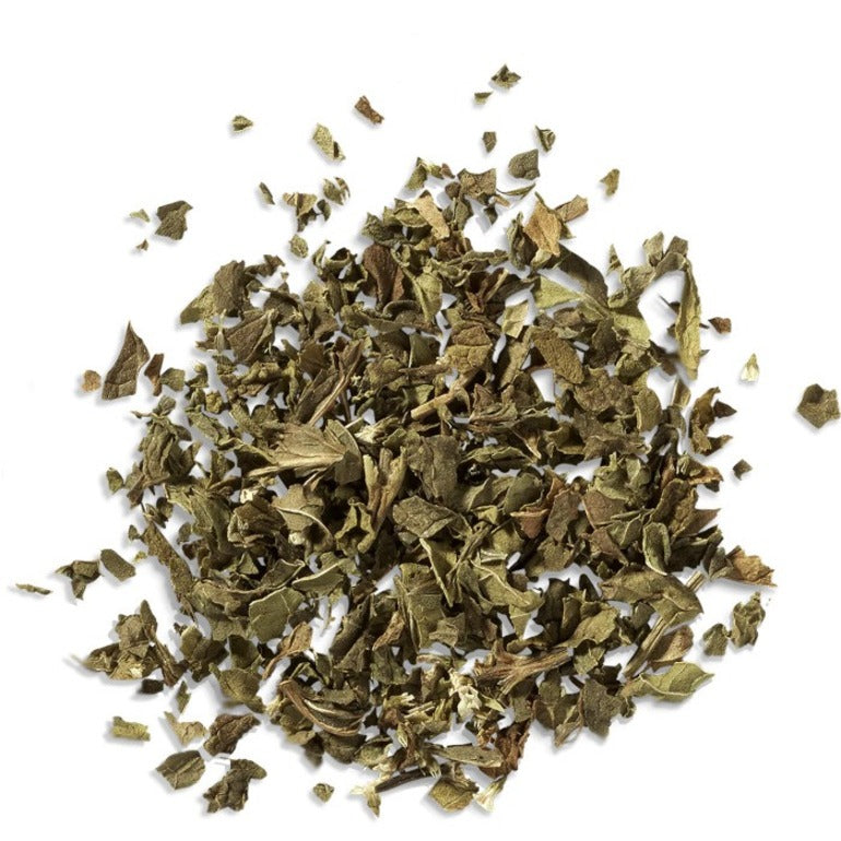 Whole Leaf Tea Pouches, Organic Mint Melange, 15/Box