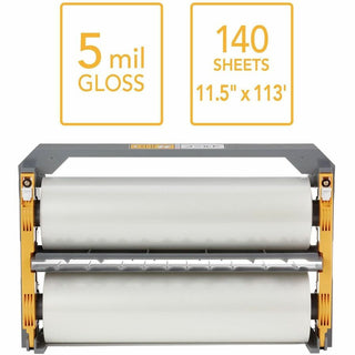 Foton 30 Reloadable Cartridge Laminating Film, 5 mil, 11.5" x 113 ft, Gloss Clear
