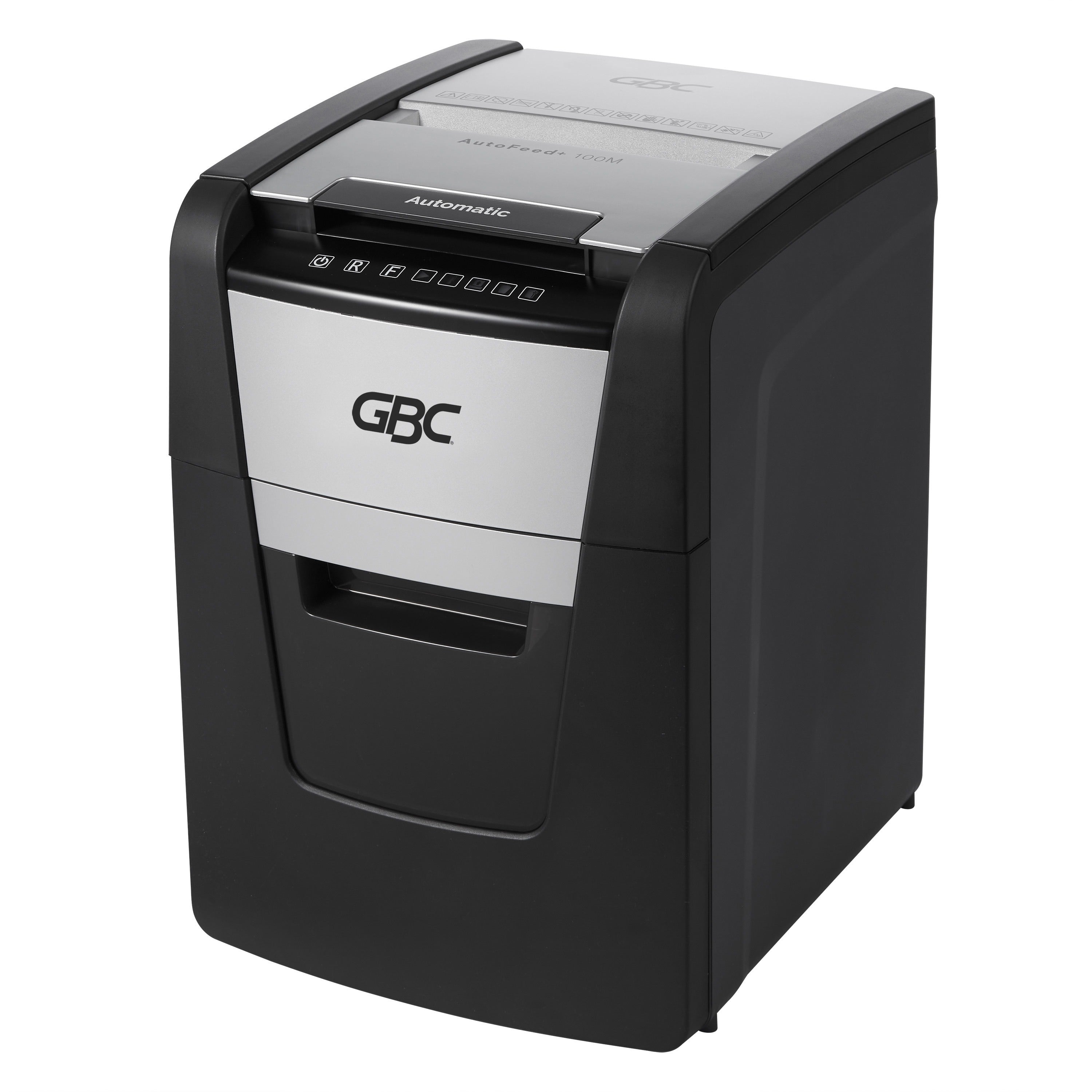gbc-autofeed+-home-office-shredder-100m-micro-cut-100-sheets-continuous-shredder-micro-cut-6-per-pass-for-shredding-credit-card-paper-clip-staples-paper-p-5-20-minute-run-time-9-gal-wastebin-capacity-black_gbcwsm1757603 - 3