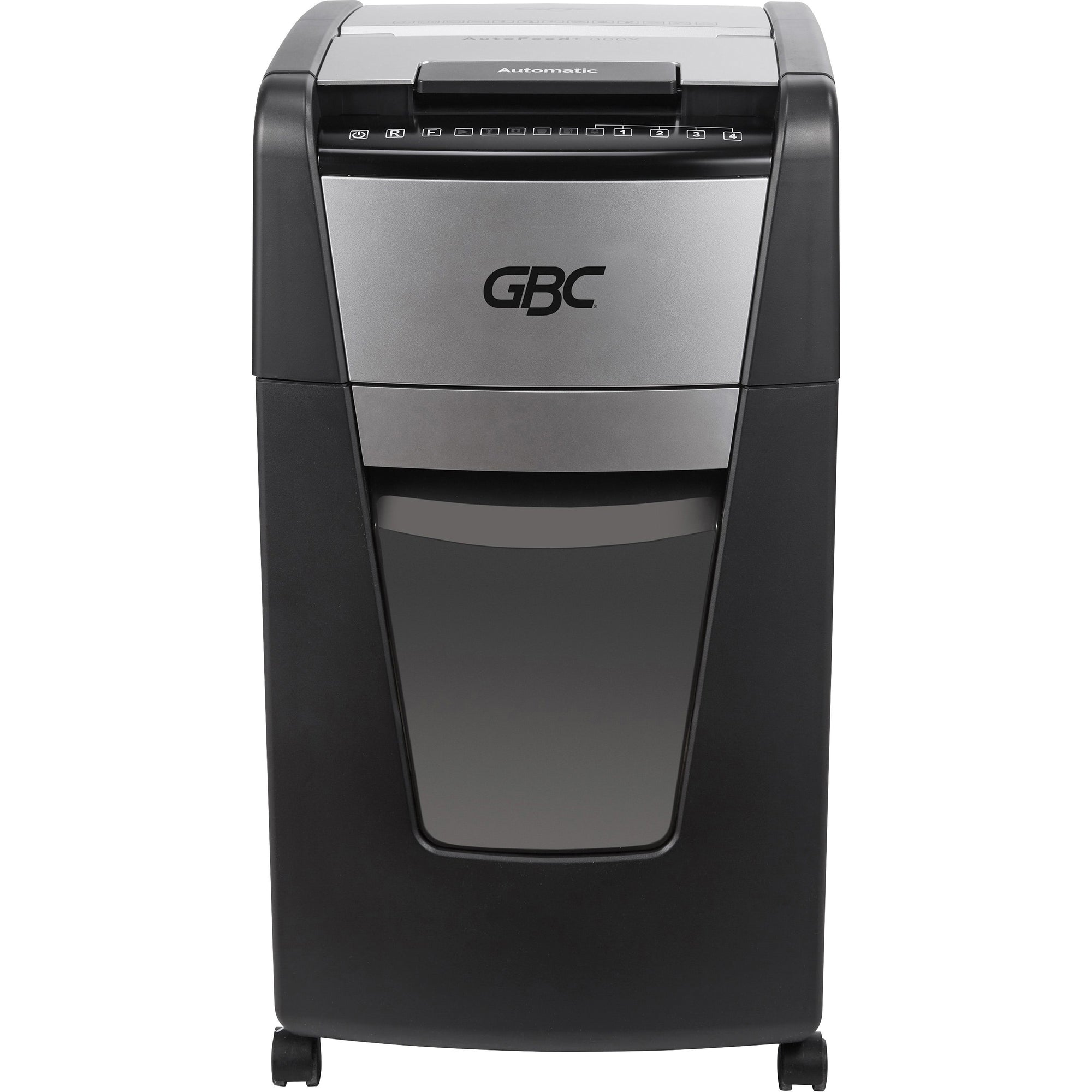 AutoFeed+ 300X Super Cross-Cut Office Shredder, 300 Auto/10 Manual Sheet Capacity