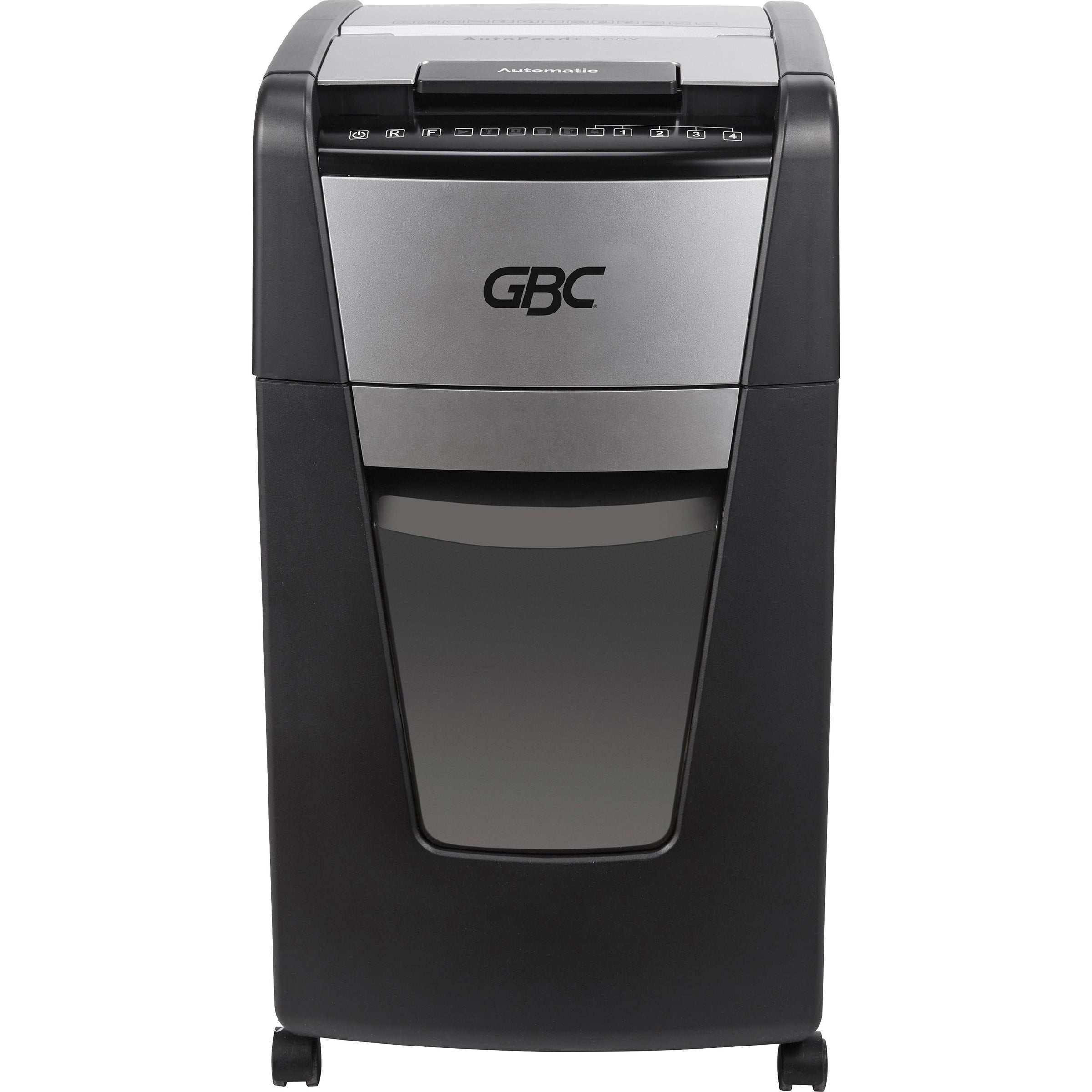 AutoFeed+ 300X Super Cross-Cut Office Shredder, 300 Auto/10 Manual Sheet Capacity