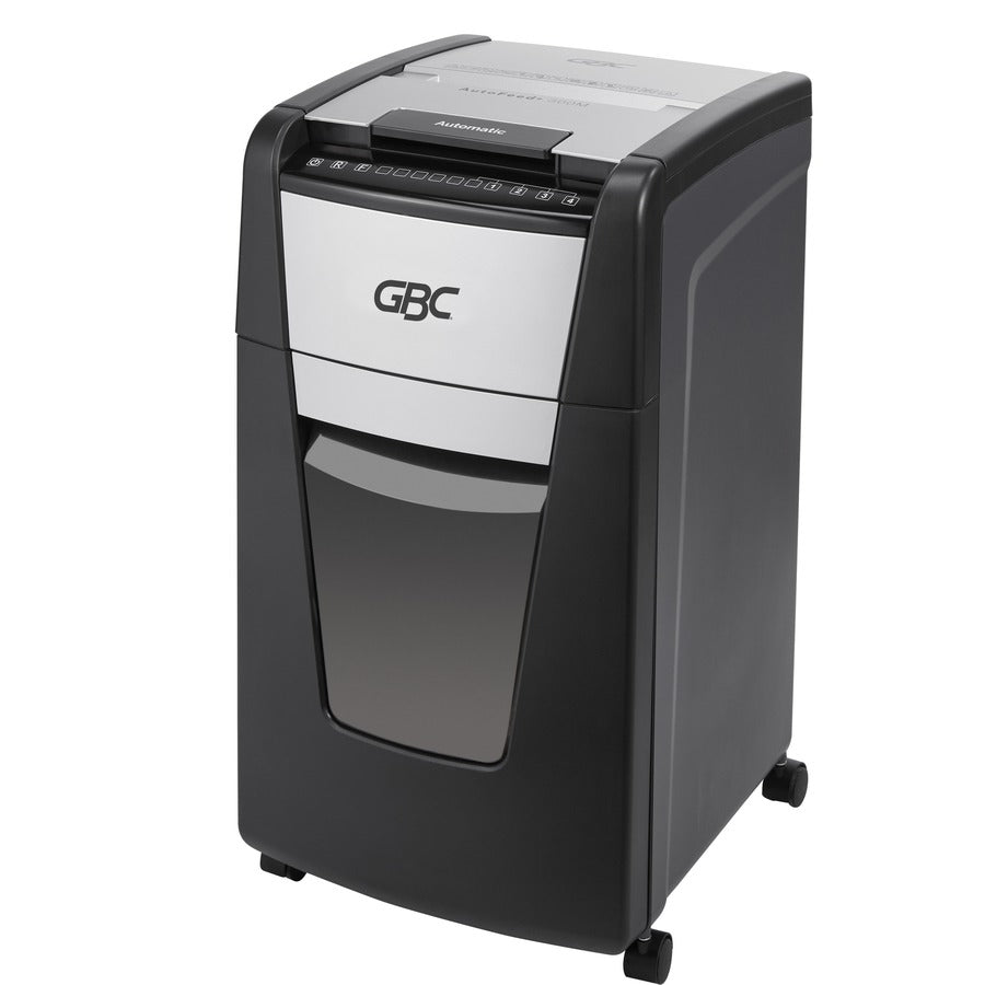 AutoFeed+ 300M Micro-Cut Office Shredder, 300 Auto/8 Manual Sheet Capacity