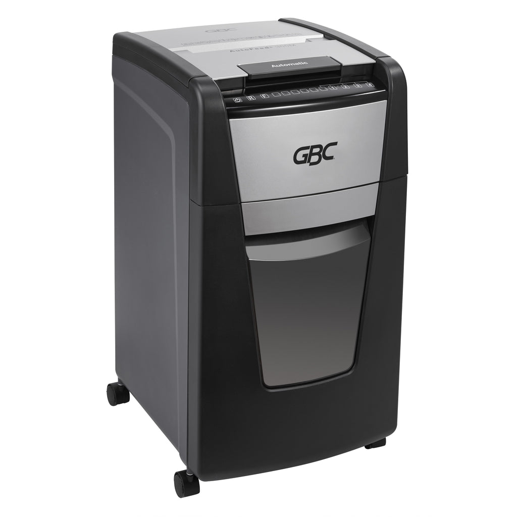 AutoFeed+ 300M Micro-Cut Office Shredder, 300 Auto/8 Manual Sheet Capacity