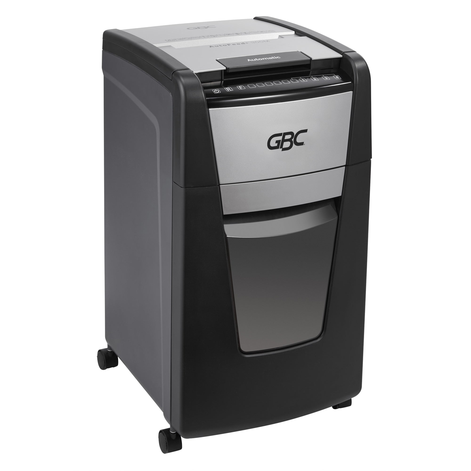AutoFeed+ 300M Micro-Cut Office Shredder, 300 Auto/8 Manual Sheet Capacity
