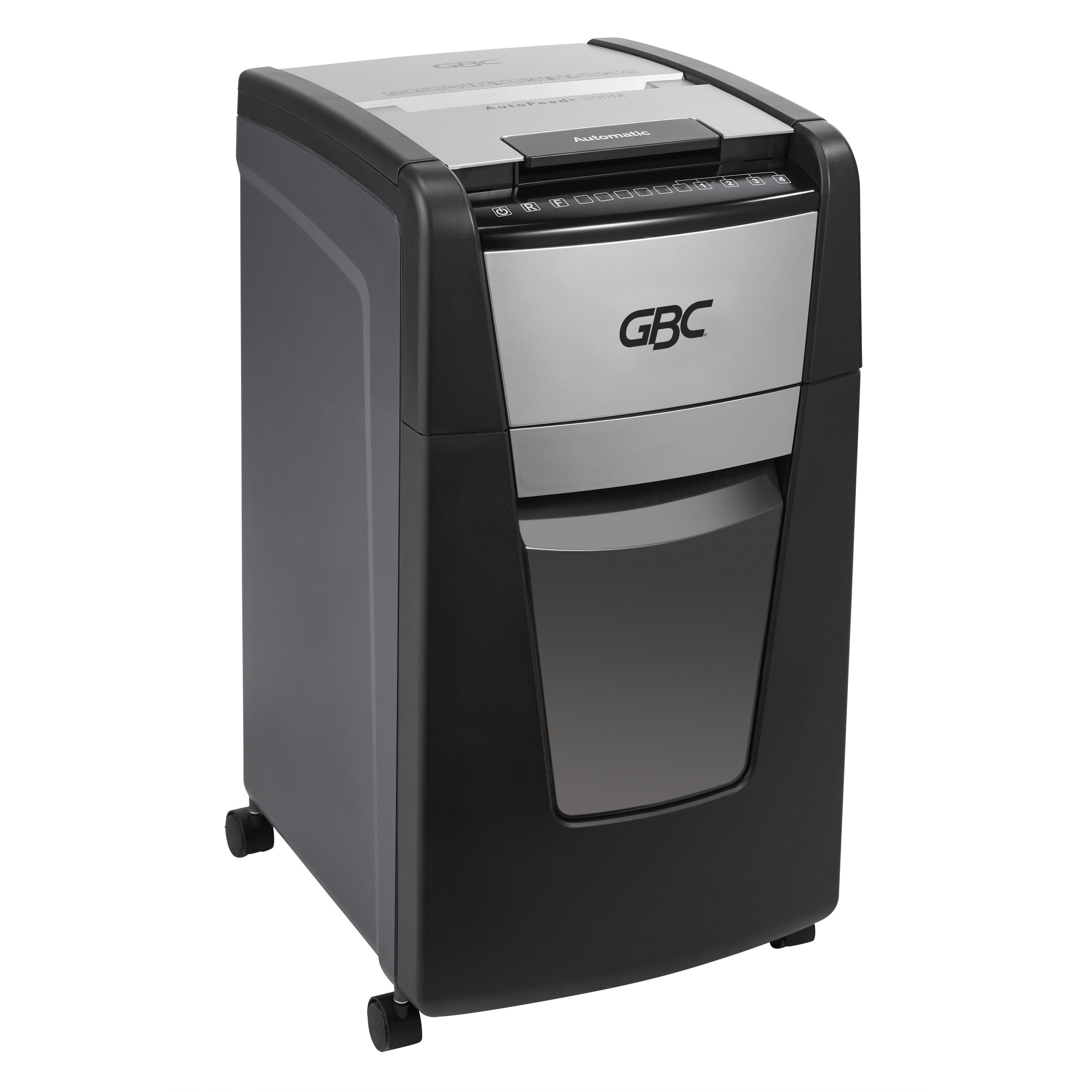 AutoFeed+ 300M Micro-Cut Office Shredder, 300 Auto/8 Manual Sheet Capacity