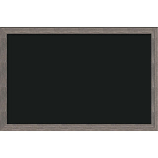U Brands Decor Magnetic Chalkboard - 23" Width x 35" Height - Rustic Wood Frame - Horizontal/Vertical - 1 Each