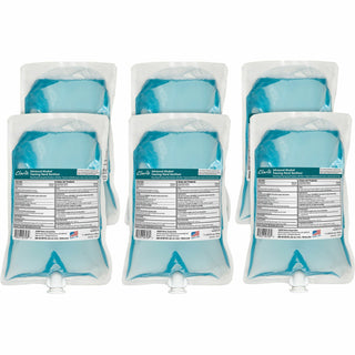 Betco Advanced Hand Sanitizer Foam Refill - Citrus Scent - 33.8 fl oz (1000 mL) - Kill Germs - Hand - Moisturizing - Light Blue - Residue-free, Anti-irritant, Non-drying, Non-sticky - 6 / Carton