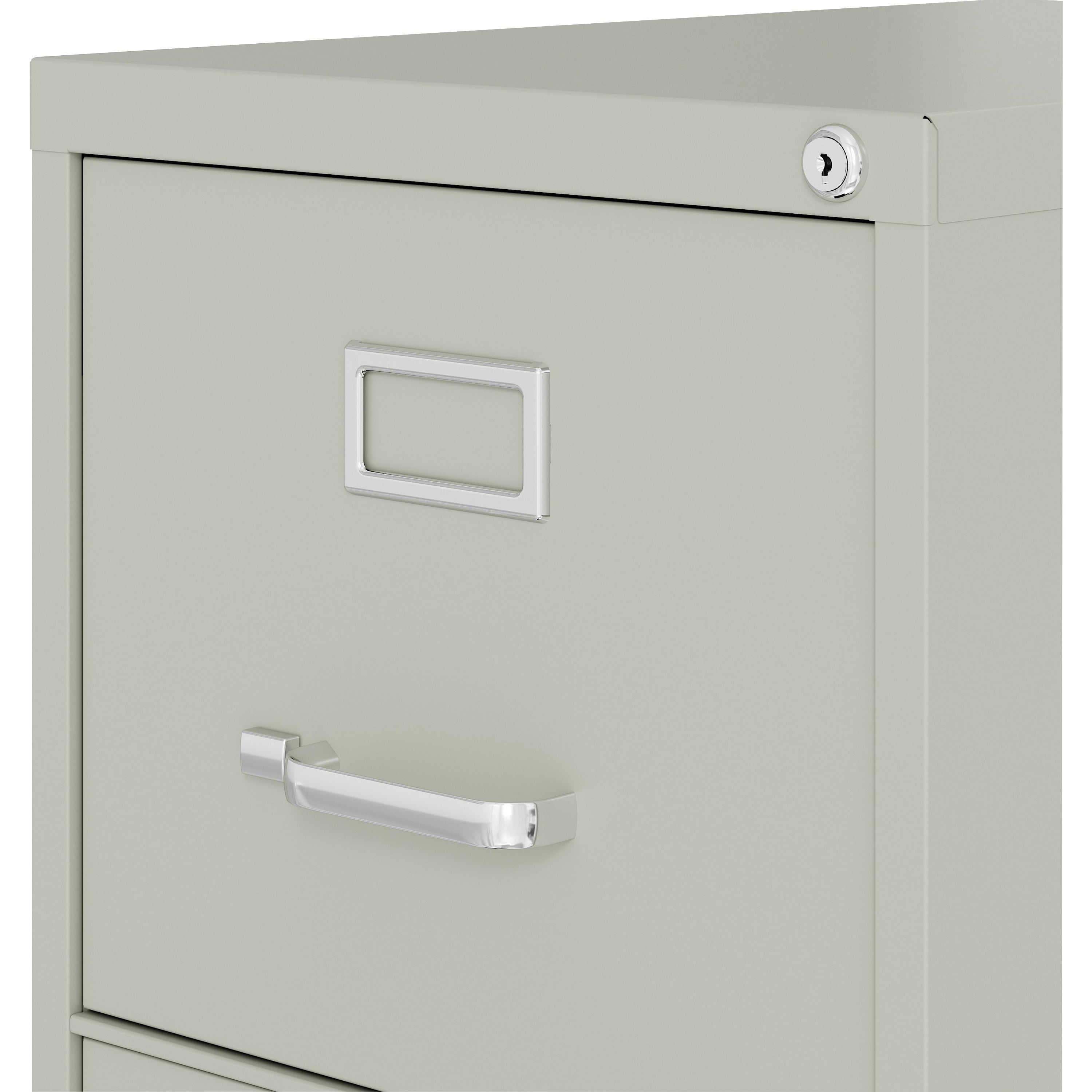 lorell-fortress-series-22-commercial-grade-vertical-file-cabinet-15-x-22-x-402-3-x-drawers-for-file-letter-vertical-ball-bearing-suspension-removable-lock-pull-handle-wire-management-light-gray-steel-recycled_llr42298 - 5
