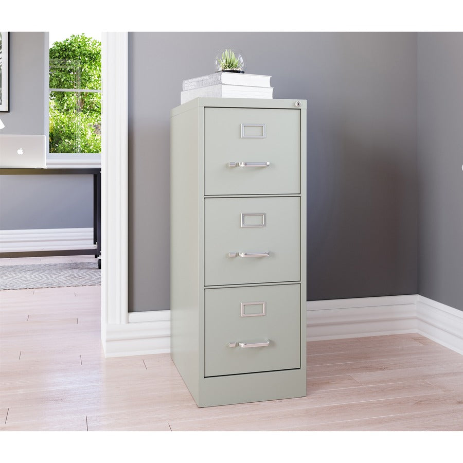 lorell-fortress-series-22-commercial-grade-vertical-file-cabinet-15-x-22-x-402-3-x-drawers-for-file-letter-vertical-ball-bearing-suspension-removable-lock-pull-handle-wire-management-light-gray-steel-recycled_llr42298 - 7