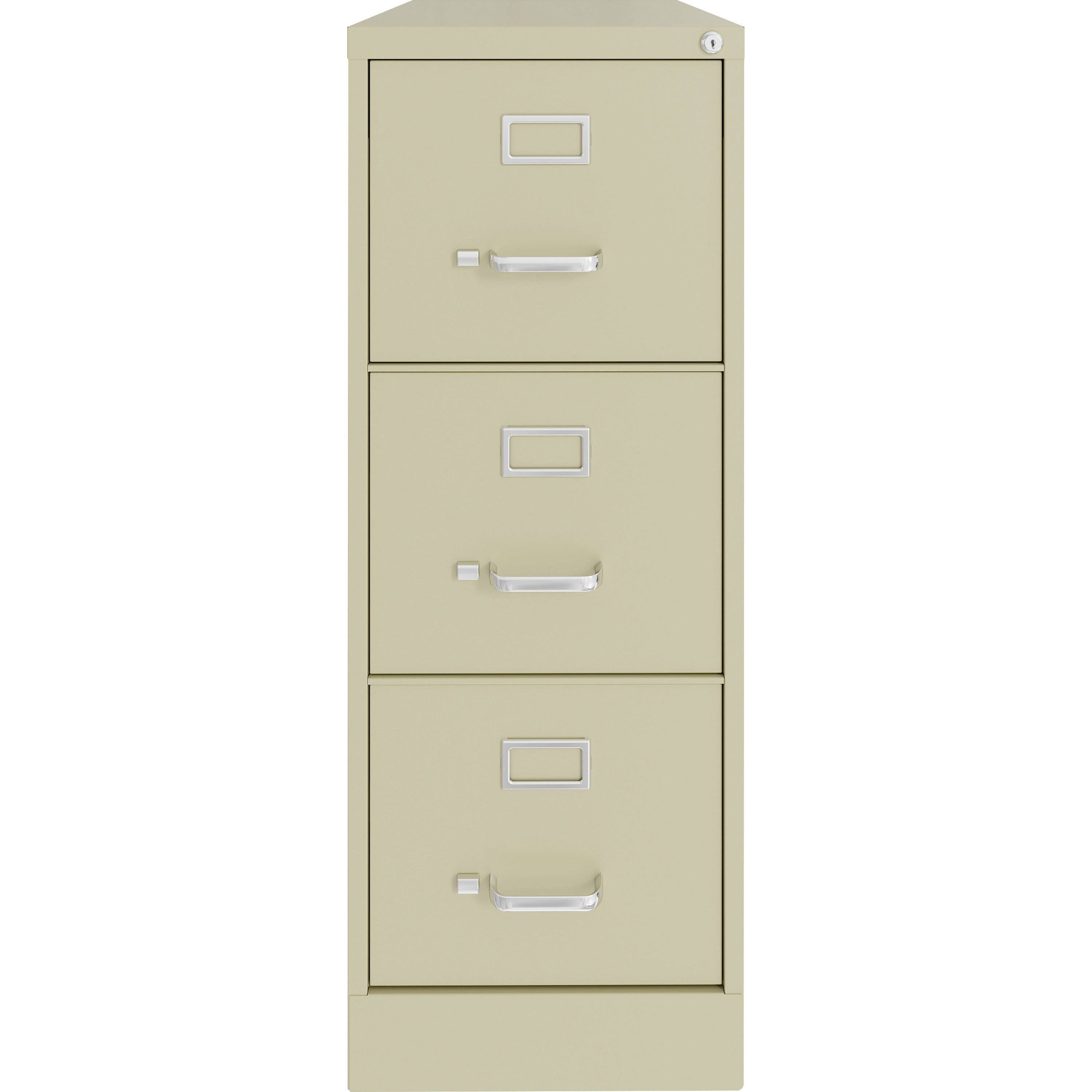 lorell-fortress-series-22-commercial-grade-vertical-file-cabinet-15-x-22-x-402-3-x-drawers-for-file-letter-vertical-ball-bearing-suspension-removable-lock-pull-handle-wire-management-putty-steel-recycled_llr42296 - 2