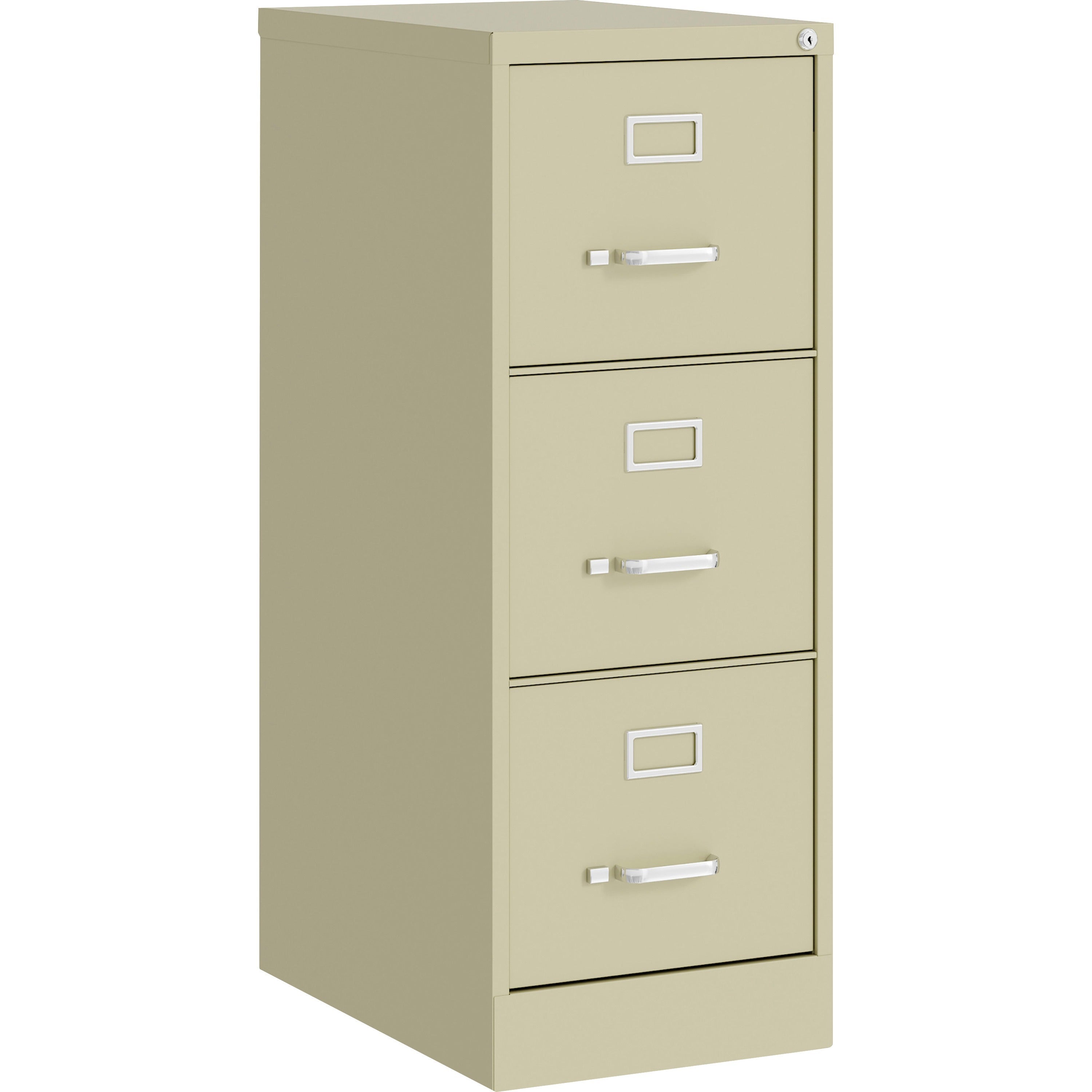 lorell-fortress-series-22-commercial-grade-vertical-file-cabinet-15-x-22-x-402-3-x-drawers-for-file-letter-vertical-ball-bearing-suspension-removable-lock-pull-handle-wire-management-putty-steel-recycled_llr42296 - 1