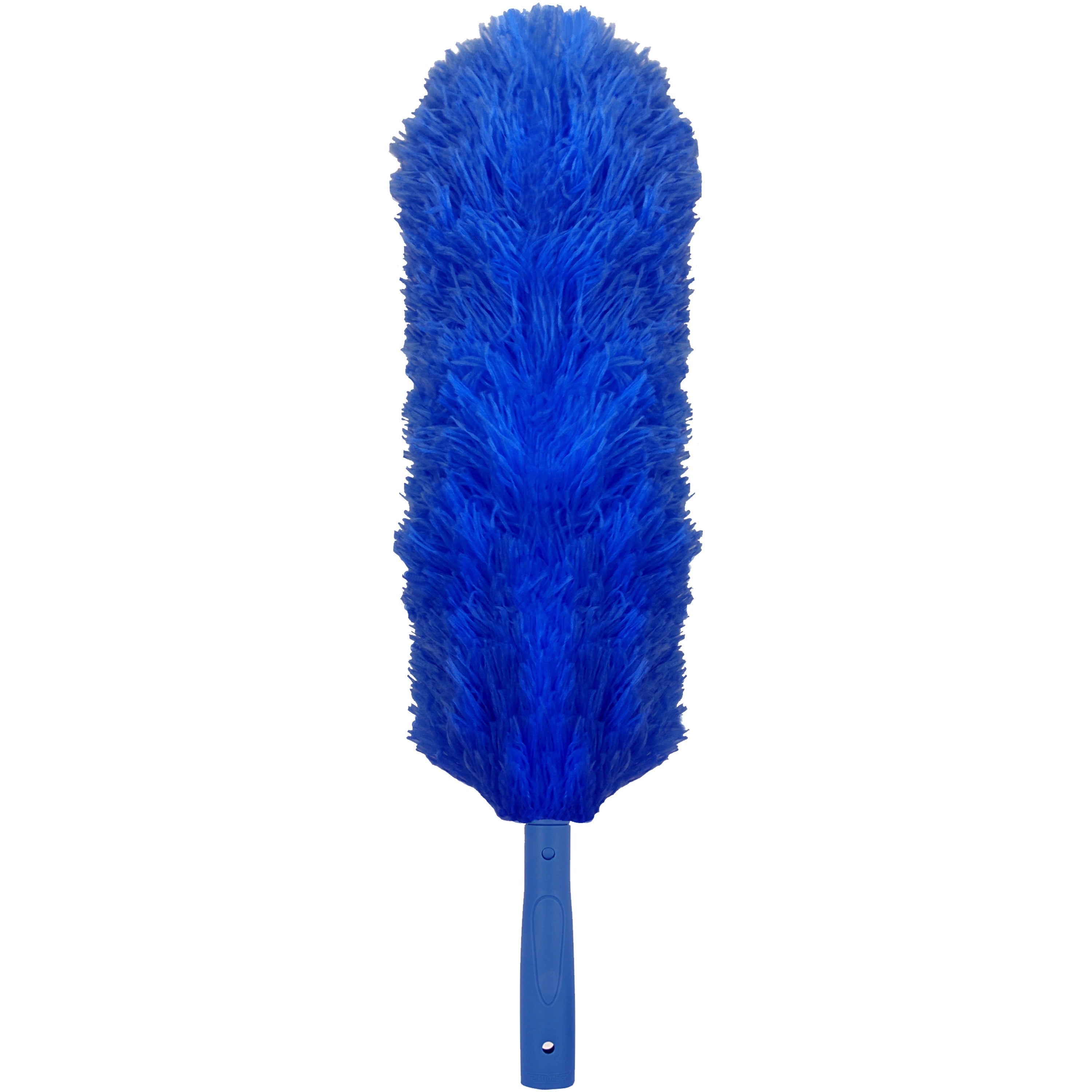Ettore Microswipe Microfiber Duster - MicroFiber Bristle - 1 Each - Blue