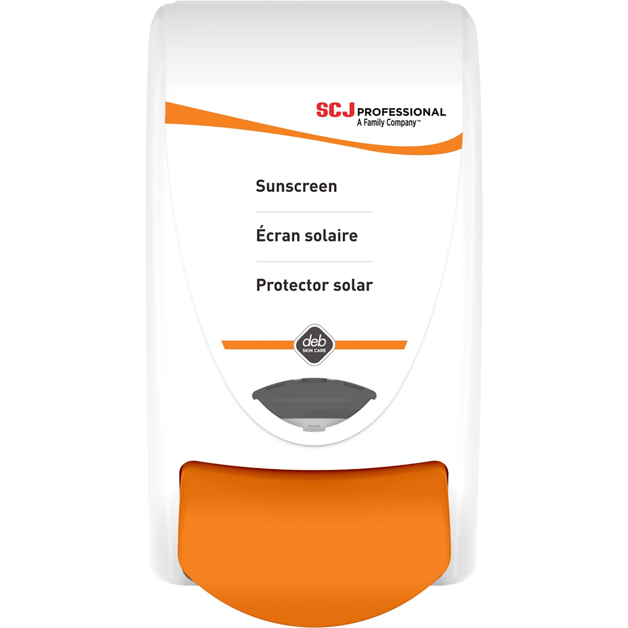 sc-johnson-sunscreen-dispenser-106-quart-capacity-durable-locking-mechanism-white-1each_sjnsun1lds - 1