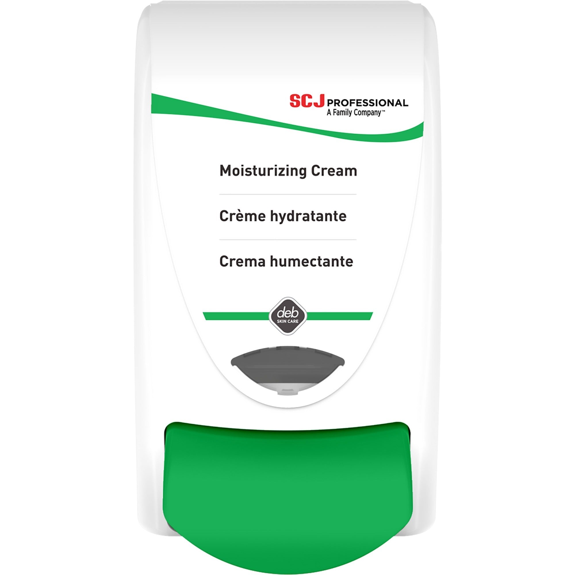 sc-johnson-moisturizing-cream-dispenser-1-each-green-plastic-glass_sjnres1lds - 1