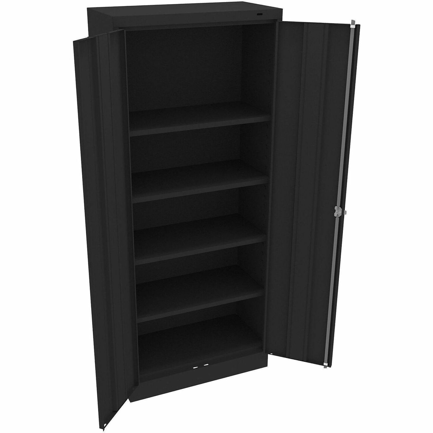 72" High Standard Cabinet (Assembled), 30w x 15d x 72h, Black