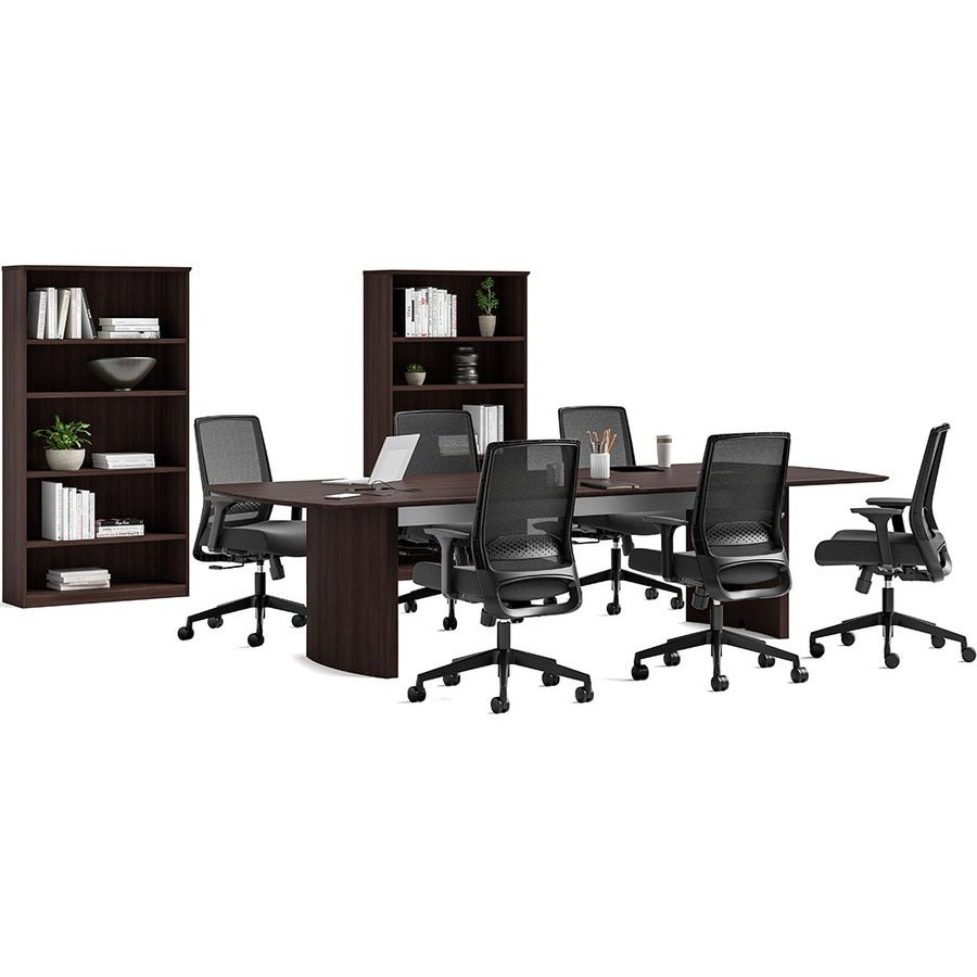 Medina Basic Task Chair, Supports Up to 275 lb, 18" to 22" Seat Height, Black