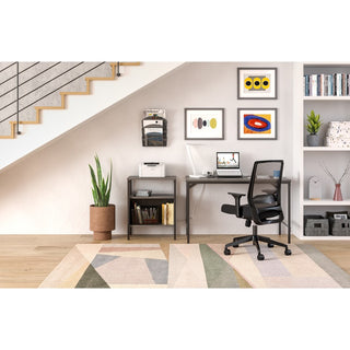Medina Basic Task Chair, Supports Up to 275 lb, 18" to 22" Seat Height, Black