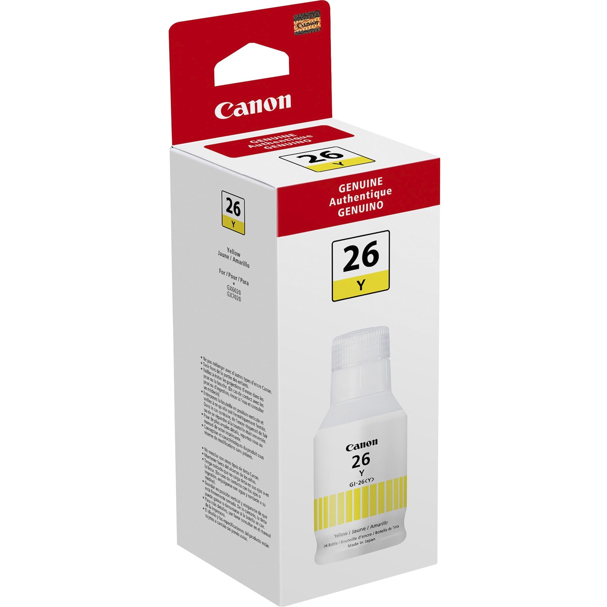 4423C001 (GI-26) Ink, 14,000 Page-Yield, Yellow